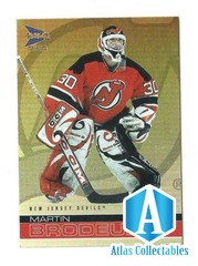 2001-02 Prism Gold McDonald's Martin Brodeur #24